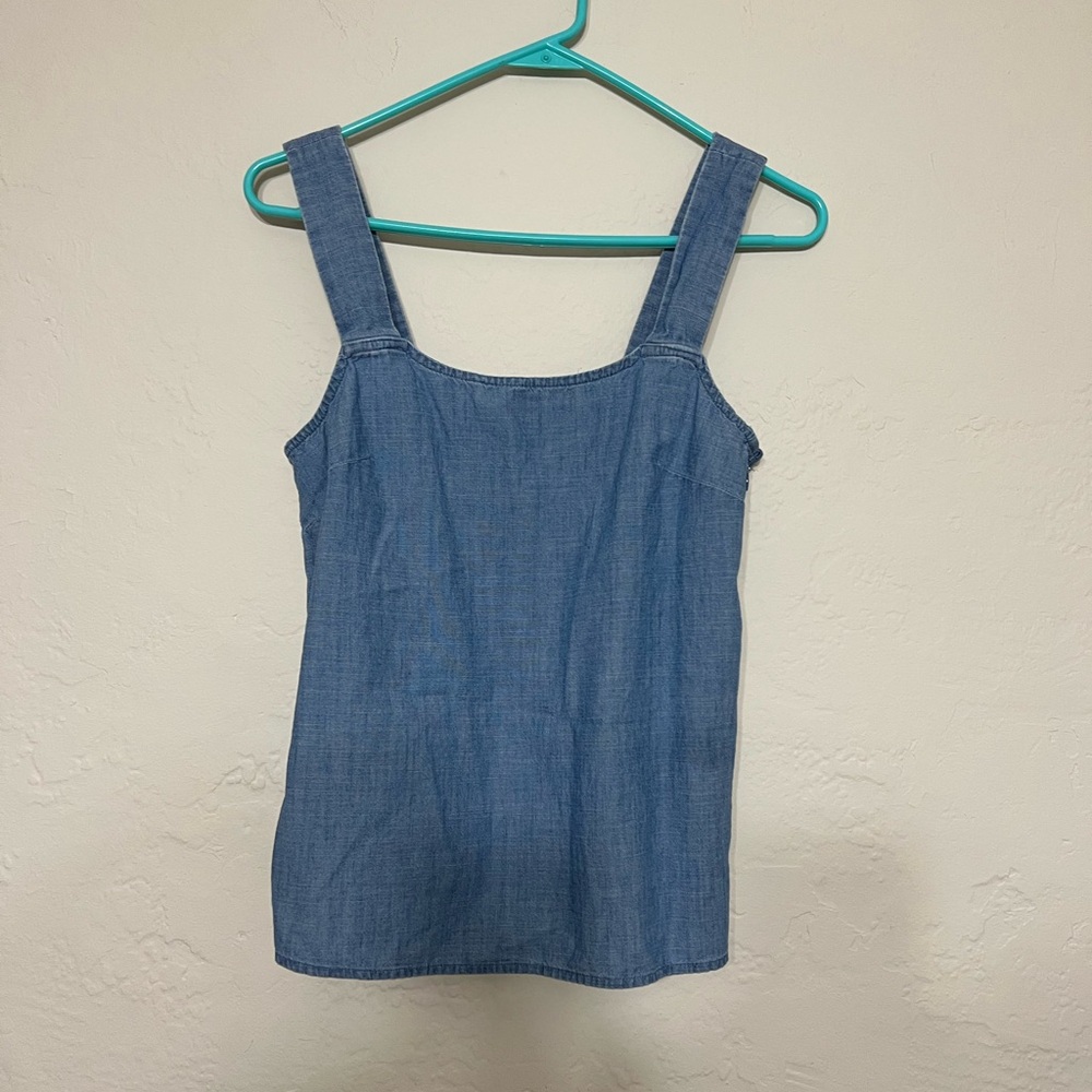 J. Crew Factory Chambray Tank